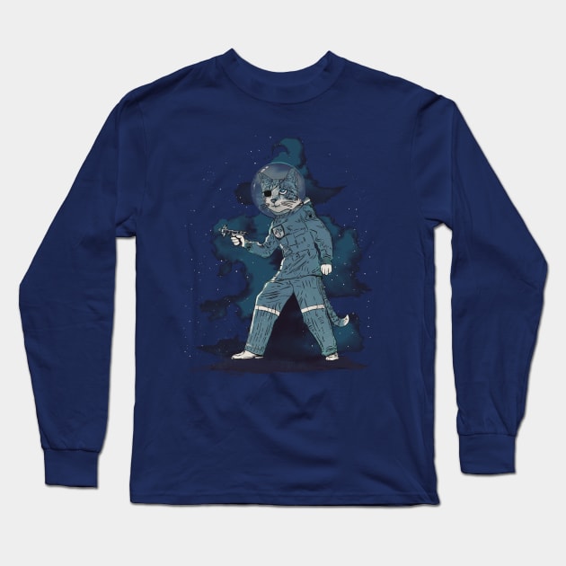 Major Tom Long Sleeve T-Shirt by Pixelmania